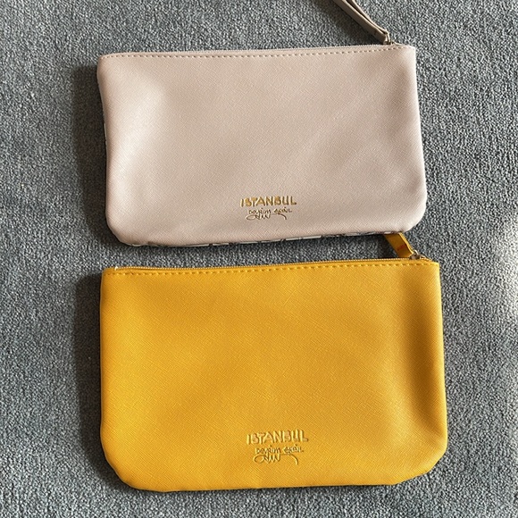 Set of Two Istanbul Inspired Coin Pouch/Cosmetic Bag - Picture 2 of 3